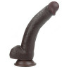 LoveToy SlidingSkin Gode Sliding Skin 18 x 4.5cm Marron